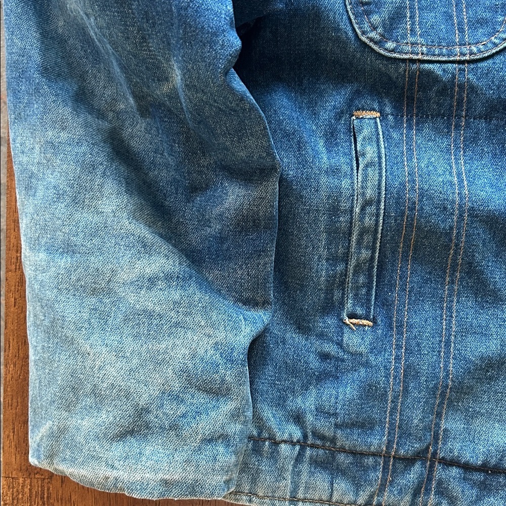 Key Imperial VTG Jacket Retro Denim Workwear Rugged Cowboy Industrial size ?​​ - Picture 15 of 15